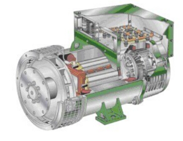 丰满发电机内部结构图